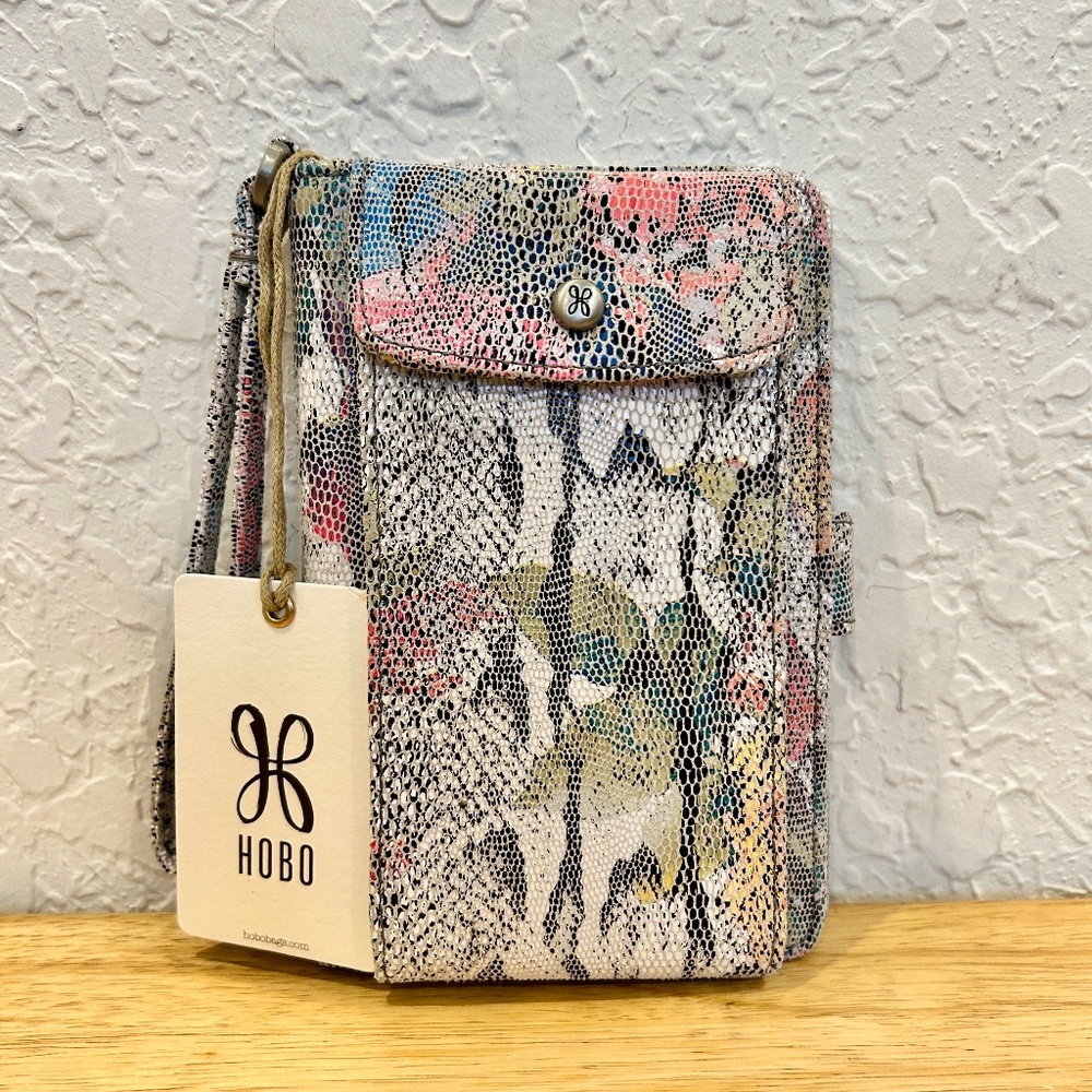 HOBO Snakeskin Multicolor Crossbody Bag